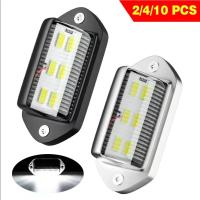 ราคา ไฟส่องป้ายทะเบียนรถยนต์ 6 LED จำนวน 2 ชิ้น สำหรับรถ SUV รถบรรทุก รถพ่วง รถตู้ ไฟส่องขั้นบันได หลอดไฟสีขาว ผลิตภัณฑ์รถยนต์ ไฟส่องป้ายทะเบียน (1005009699472919)