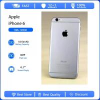 ราคา Apple iPhone 6 โทรศัพท์มือถือเดิมใช้ Unlocked4.7 "16/32/128GB ROM Dual Core IOS 8MP กล้อง 3G 4G LTE ลายนิ้วมือ (1005006749595665)