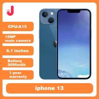 ราคา iPhone 13 6.1 "OLED RAM 4GB ROM 128/256GB Face ID A15 IOS 5G ปลดล็อก iPhone13 สมาร์ทโฟน (1005008374621831)