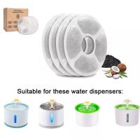 ราคา เครื่องกรองน้ำสำหรับน้ำพุแมวแพ็ค4/8/12/16ตัวกรองทดแทนตัวกรองถ่านกัมมันต์ระบบการกรองหลายแบบ (1005009045287425)