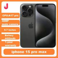 ราคา Apple iPhone 15 pro Max 256GB/512GB Dual ESIM 8GB RAM 6.7 'จอแสดงผลOLED A17proชิป 5Gปลดล็อกใช้โทรศัพท์มือถือ (1005009050758257)