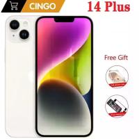 ราคา Apple iPhone 14 Plus 128GB/256GB ROM 6GB RAM 6.7 นิ้ว หน้าจอ OLED โทรศัพท์มือถือ Apple แท้ ปลดล็อคแล้ว รองรับ Face ID, NFC, ชิปเซ็ต A15, 5G (1005010184749193)