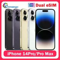 ราคา Apple iPhone 14 Pro / 14 Pro Max รองรับ Dual eSIM ความจุ 128/256GB ROM หน้าจอ OLED ระบบสแกนใบหน้า Face ID รองรับ NFC ชิปเซ็ต A15 ของแท้ มือสอง โทรศัพท์มือถือ iphone 14pro 14 pro max (1005010241564212)