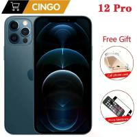 ราคา Apple iPhone 12 Pro 5G LTE 6.1 นิ้ว 6GB&128/256GB ระบบปฏิบัติการ IOS โทรศัพท์มือถือ iphone 12pro A14 Bionic กล้อง 12MP โทรศัพท์มือถือแท้ (1005010185693433)