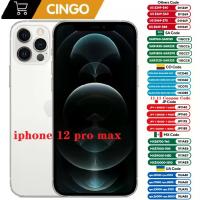 ราคา iPhone 12 Pro Max 6.7 นิ้ว 128GB 256GB ROM ชิป A14 Bionic ระบบปฏิบัติการ iOS เครื่องแท้ปลดล็อคแล้ว โทรศัพท์มือถือ Apple Max มือสอง (1005010185798893)