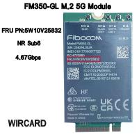 ราคา FM350-GL 5G NR M.2 Sub6 5G โมดูล FRU 5W10V25832 สําหรับ ThinkPad P1 Gen5 T14s Gen3 X13 Gen3 X1 คาร์บอน 10th Gen X1 โยคะ 7th Gen (1005007004862443)