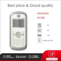 ราคา Original Motorola W150i ปลดล็อก Refurbished โทรศัพท์มือถือ GSM 850/900/1800/ 1900 คุณภาพดีรับประกัน 1 ปี (1005009398913005)