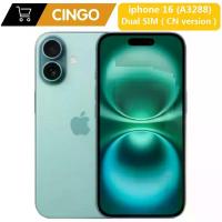 ราคา iPhone 16 รองรับซิมฟิสิคอล หน้าจอ 6.1 นิ้ว ชิปเซ็ต A18 โทรศัพท์มือถือแท้ 5G ปลดล็อคแล้ว โทรศัพท์ Apple รองรับ Face ID หน่วยความจำ 8GB+128/256/512GB สมาร์ทโฟนแบบสองซิม (1005010180210764)