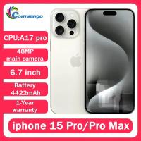 ราคา iPhone 15 Pro/Pro Max ของแท้ รองรับซิมฟิสิคอล หน้าจอ OLED 6.1 นิ้ว ชิป A17Pro แรม 8GB ความจุ 128/256/512GB รองรับ Face ID และ NFC มือสอง (1005010226136851)