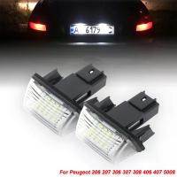 ราคา 2pcs CANbus LED จํานวนใบอนุญาตแผ่นไฟหลอดไฟสําหรับ Peugeot 206 207 307 308 406 407 Citroën C3 C4 C5 BERLINGO SAXO XSARA (1005007991198138)