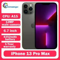 ราคา iPhone 13 Pro Max มือสองของแท้จาก Apple หน้าจอ OLED 6.7 นิ้ว ความจุ 128GB/256GB ชิป A15 ระบบปฏิบัติการ iOS รองรับ Face ID 5G ปลดล็อคแล้ว 13pm รองรับ NFC โทรศัพท์มือถือ (1005010195694859)
