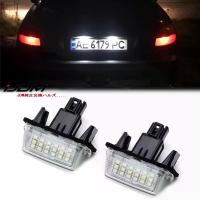 ราคา 2pcs CANbus LED จํานวนใบอนุญาตแผ่นไฟหลอดไฟสําหรับ Peugeot 206 207 307 308 406 407 Citroën C3 C4 C5 BERLINGO SAXO XSARA T10 (1005006725326925)