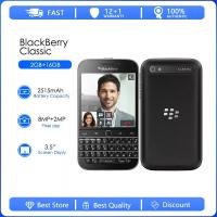 ราคา BlackBerry Classic Q20 Refurbished-โทรศัพท์ Q20 ดั้งเดิมดูอัลคอร์ 2GB RAM 16GB ROM 8MP กล้อง (4000843970663)