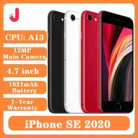 ราคา iPhone SE 2020 SE2020 SE2 ขนาด 4.7 นิ้ว แรม 3GB ความจุ 64/128GB ระบบปฏิบัติการ iOS รองรับลายนิ้วมือ 4G LTE กล้อง 12MP โทรศัพท์มือถือปลดล็อคแท้ (1005009889782795)