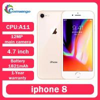 ราคา iPhone 8 LTE ของแท้ ปลดล็อคแล้ว RAM 2GB ROM 64/256GB หน้าจอ 4.7 นิ้ว กล้อง 12.0MP Hexa Core Touch ID NFC มือสอง (1005010208011883)