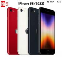ราคา Apple iPhone SE 2022 se2022 SE3 4.7 "4G RAM 64GB/128GB/256GB ROM A15 Bionicชิป 12MPกล้องลายนิ้วมือปลดล็อกโทรศัพท์ (1005005336858800)