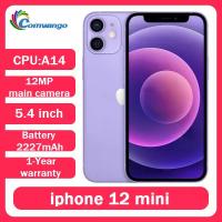 ราคา โทรศัพท์มือถือ iPhone 12 Mini 5G รุ่นดั้งเดิม ความจุ 4GB&64/128/256GB ระบบปฏิบัติการ IOS ชิปเซ็ต A14 หน้าจอ 5.4 นิ้ว กล้องหลังคู่ 12MP ยี่ห้อ APPLE มือสอง รองรับ Face ID และ NFC (1005010179373489)