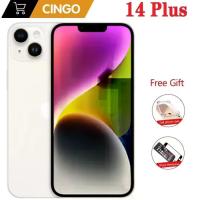 ราคา Apple iPhone 14 Plus 128GB/256GB ROM 6GB RAM 6.7 นิ้ว หน้าจอ OLED โทรศัพท์มือถือ Apple แท้ ปลดล็อคแล้ว รองรับ Face ID, NFC, ชิปเซ็ต A15, 5G (1005010184749193)