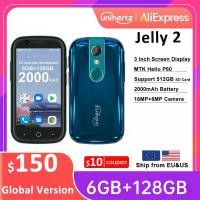 ราคา สมาร์ทโฟนขนาดเล็ก Unihertz Jelly 2, Helio P60 Octa Core, Android 11, 6GB + 128GB, 16MP, แบตเตอรี่ 2000mAh, โทรศัพท์มือถือ Dual SIM (1005004825044837)