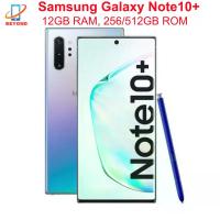 ราคา Samsung Galaxy Note10 Plus Note10+ N975F N975FD N975U1 N9750 256/512GB 12GB 6.8 นิ้ว Snapdragon NFC 4G LTE โทรศัพท์มือถือแท้ (1005010677927837)