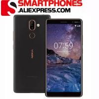 ราคา Nokia 7 Plus ปลดล็อก Android โทรศัพท์ Dual SIM 4G LTE GSM 6.0 ''Dual 12MP OCTA Core 4GB RAM 64GB ROM 3800mAh (32993227092)