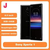 ราคา เดิมปลดล็อค Sony Xperia1 ญี่ปุ่นรุ่น 64GB ROM 6GB RAM XZ4 Snapdragon 855 6.5 "SONY NFC ลายนิ้วมือ HD กล้องโทรศัพท์ (1005008373846262)
