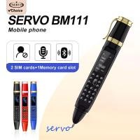 ราคา SERVO BM111 โทรศัพท์มือถือมัลติฟังก์ชั่น Dual SIM Magic Voice Bluetooth Dial Recorder กล้องวิทยุ FM 2G GSM พัดลมปากกาโทรศัพท์ 1800 M (1005009457261602)
