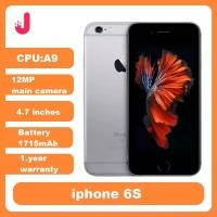 ราคา iPhone 6S ปลดล็อคแล้ว RAM 2GB ROM 16/32/64/128GB ระบบปฏิบัติการ iOS ชิปเซ็ต A9 โทรศัพท์มือถือ Apple 6s หน้าจอ 4.7 นิ้ว มือสอง รองรับ 4G LTE พร้อม Touch ID สแกนลายนิ้วมือ (1005010368830967)