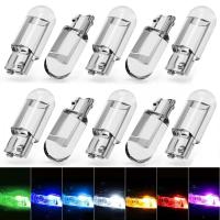 ราคา หลอดไฟ LED W5W 194 T10 แบบแก้ว 2/10 ชิ้น สำหรับรถยนต์ สีขาว เขียว น้ำเงิน แดง หลอดไฟโดม ไฟส่องป้ายทะเบียน ไฟโดม (1005010522286820)