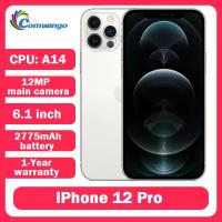 ราคา iPhone 12 Pro 12pro ความจุ 128/256GB ROM หน้าจอ 6.1 นิ้ว OLED แท้ RAM 6GB ชิปเซ็ต A14 Bionic ระบบปฏิบัติการ iOS รองรับ Face ID และ NFC ปลดล็อคแล้ว สมาร์ทโฟน 5G (1005010170278877)