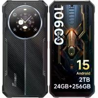 ราคา โทรศัพท์มือถือ FOSSIBOT F109S 4G ปลดล็อค สำหรับใช้งานกลางแจ้ง: แรม 24GB+256GB, หน้าจอ 6.745 นิ้ว HD+/1.32 นิ้ว IPS, แบตเตอรี่ 10600mAh, ระบบปฏิบัติการ Android 15, กล้อง 50MP, มาตรฐานกันน้ำกันฝุ่น IP68