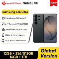 ราคา สมาร์ทโฟน Samsung Galaxy S26 Ultra 5G รุ่นใหม่ ปี 2026 ชิปประมวลผล Snapdragon 8 Elite Gen 5 หน้าจอ 6.9 นิ้ว 120Hz LTPO AMOLED Privacy Display กล้อง 200MP (1005011754254589)