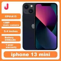 ราคา Apple ปลดล็อก iPhone 13 Mini 5.4 '4 GB RAM 128 GB/256 GB OLEDScreen Face ID NFC A15 Bionic ชิป 5G Original IOS โทรศัพท์มือถือ (1005009170733923)