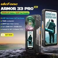ราคา 【2025 ใหม่】Ulefone Armor 33 Pro 5G โทรศัพท์สมาร์ทโฟนแอนดรอยด์ 14 32GB+ 512GB 25500mAh กล้องกลางคืน 64MP NFC ลำโพงดัง (1005009666989002)