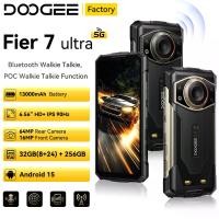 ราคา เปิดตัวครั้งแรกของโลก โทรศัพท์มือถือ Doogee Fire 7 Ultra Rugged หน้าจอ IPS 6.6 นิ้ว หน่วยประมวลผล Octa-Core 64MP รองรับ 5G หน่วยความจำ 32GB+256GB แบตเตอรี่ 13000mAh ระบบปฏิบัติการ Android 15 พร้อม NFC