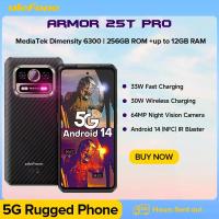 ราคา Ulefone Armor 25T Pro 5Gโทรศัพท์ที่ทนทาน33W 50MP + 64MP NFCสมาร์ทโฟนกันน้ําAndroid 14 ROM 256GB (1005008665934552)