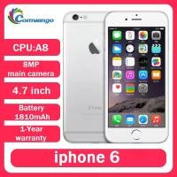 ราคา โทรศัพท์มือถือ Apple iPhone 6 มือสอง ปลดล็อคแล้ว หน้าจอแท้ กล้อง 8MP ระบบปฏิบัติการ IOS ความจุ 16/64/128GB รองรับการสแกนลายนิ้วมือ Touch ID (1005010526961722)