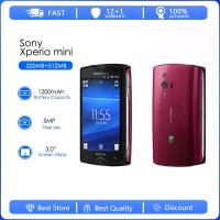 ราคา Sony Ericsson Xperia Mini ST15 Refurbished-ปลดล็อกโทรศัพท์มือถือ ST15i 3G WIFI GPS 3MP กล้อง Android 4.1โทรศัพท์ (32914865645)