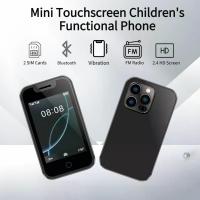 ราคา โทรศัพท์มือถือขนาดเล็กแบบสวมใส่ได้ หน้าจอสัมผัส 2.4 นิ้ว รองรับซิมคู่ โทรผ่านบลูทูธ ฟังเพลง ส่งข้อความ ปรับเปลี่ยนเสียง กล้องถ่ายรูป สั่นเตือน (1005010063400115)