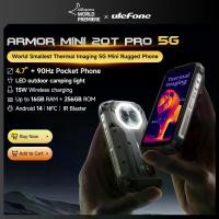 ราคา 【เปิดตัวครั้งแรกในโลก】 Ulefone Armor mini 20T Pro 5G สมาร์ทโฟนหน้าจอ 4.7 นิ้วที่ทนทาน มีไฟ LED อเนกประสงค์ ระบบปฏิบัติการ Android 14 ความจุแบตเตอรี่ 6200mAh แรม 16GB（8+8）รอม 256GB 33W (100500781509550