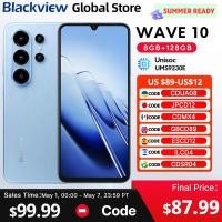 ราคา สมาร์ทโฟน Blackview WAVE 10 หน้าจอ 6.88 นิ้ว HD+ 120Hz IPS จอแสดงผลแบบ Octa-Core แรม 8GB ความจุ 128GB กล้อง 32MP แบตเตอรี่ 5000mAh รองรับ 3 ซิม ระบบปฏิบัติการ Android 16 (1005011908654312)