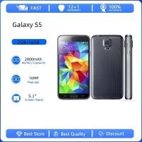 ราคา โทรศัพท์มือถือ Samsung Galaxy S5 G900F/G900i/G900H รุ่นปรับสภาพใหม่ ปลดล็อค 4G หน้าจอ 5.1 นิ้ว กล้อง 16MP แบตเตอรี่ 2800mAh หน่วยความจำ 16GB แรม 2GB (1005012087936801)