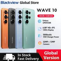 ราคา สมาร์ทโฟน Blackview WAVE 10 หน้าจอ 6.88 นิ้ว HD+ 120Hz IPS แรม 8GB ความจุ 128GB กล้อง 32MP แบตเตอรี่ 5000mAh รองรับ 3 ซิมการ์ด ชิปประมวลผล Octa-Core ระบบปฏิบัติการ Android 16 (1005011949417212)