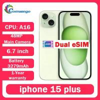 ราคา iPhone 15 Plus ของแท้ ความจุ 128GB/256GB แรม 6GB รองรับ Dual ESIM หน้าจอ OLED 6.7 นิ้ว ระบบสแกนใบหน้า Face ID รองรับ NFC ชิป A16 รองรับ 5G มือสอง รุ่น 15PLUS (1005010180922470)