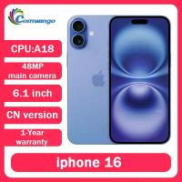 ราคา Apple iPhone 16 รุ่น Entity SIM สมาร์ทโฟน 128GB/256GB/512GB หน้าจอ OLED 6.1 นิ้ว ชิป A18 ระบบ Face ID แท้ NFC ปลดล็อคแล้ว มือสอง (1005010187397110)