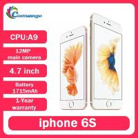 ราคา แอปเปิ้ล ไอโฟน 6S แรม 2GB 16/64GB รอม IOS A9 ไอโฟน 6s มือสอง ลายนิ้วมือ NFC ปลดล็อคแล้ว หน้าจอ 3D Touch ขนาด 4.7 นิ้ว สมาร์ทโฟน (1005011627997845)