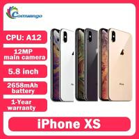 ราคา Apple iPhone XS หน้าจอ Retina OLED ขนาด 5.8 นิ้ว รองรับ Face ID แรม 4GB ความจุ 64GB/256GB มือสอง รองรับ 4G LTE พร้อม NFC ของแท้ (1005010757912595)
