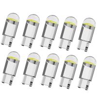 ราคา หลอดไฟ LED สำหรับรถยนต์แบบ COB รุ่น W5W 194 T10 จำนวน 2/10 ชิ้น ตัวเรือนแก้ว 3000K 6000K สีขาว น้ำเงิน แดง ไฟส่องป้ายทะเบียน ไฟโดม (1005011807930339)