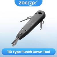 ราคา ZoeRax Punch Down TOOL 110 เครื่องตัดลวดมีด Telecom คีมสําหรับ Rj45 Keystone แจ็คสายเคเบิลเครือข่ายโทรศัพท์โมดูลแผงแพทช์ (1005007101337655)