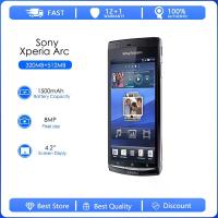 ราคา Sony Ericsson Xperia Arc LT15i โทรศัพท์มือถือ Xperia Anzu x12 รุ่นดั้งเดิม โทรศัพท์มือถือระบบ 3G Android (1005011582945932)